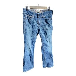 Ariat Dark Blue‎ Denim Jeans with Paisley Lining